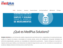 Tablet Screenshot of medpluspr.com